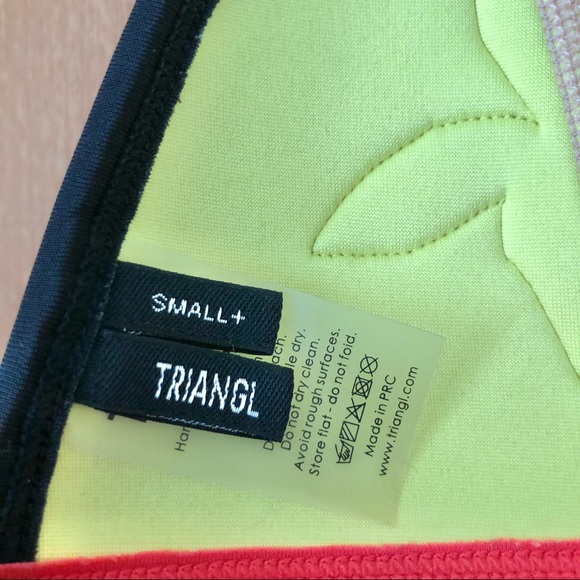 Triangl Jean Bikini Top Sz S - Picture 5 of 6